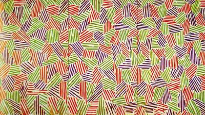 Jasper Johns Scent 1973–4