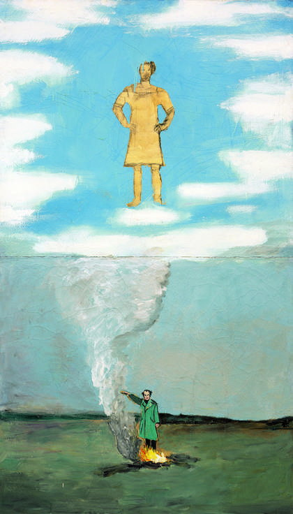 Anselm Kiefer Heroic Symbol I (Heroisches Sinnbild I) 1969–70