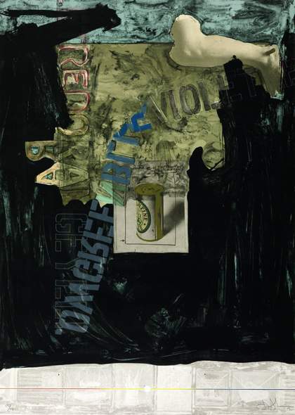 Jasper Johns Decoy 1971