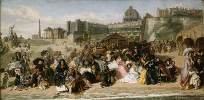 William Powell Frith, Ramsgate Sands: ‘Life at the Seaside’ 1854