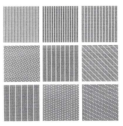 Jennifer Bartlett, 1 Dot, 2 Dots 1973