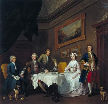 William Hogarth, The Strode Family c.1738