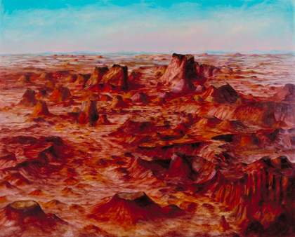 Sidney Nolan, Inland Australia 1950