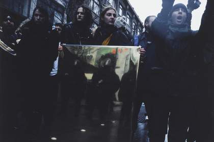 Allan Sekula, Waiting for Tear Gas 1999–2000