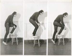 Vito Acconci, Step Piece 1971