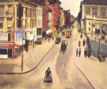 Raphael Soyer, East Side Street c.1928