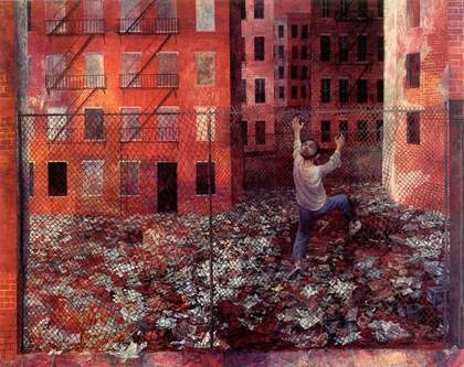 Bernard Perlin, Vacant Lots 1948