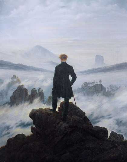 Caspar David Friedrich Wanderer above the Sea of Fog 1818