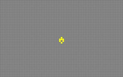 John Horton Conway, ‘Game of Life’, one possible initial configuration