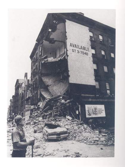 Photograph from Anarchitecture 1974 02