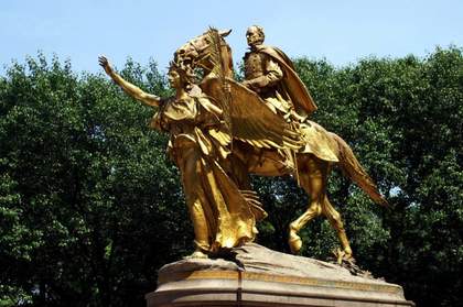 Fig.19 Augustus Saint-Gaudens, Sherman Monument 1902