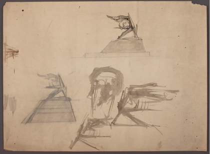 Fig.20 Theodore Roszak, Monument to Unknown Political Prisoner 1952