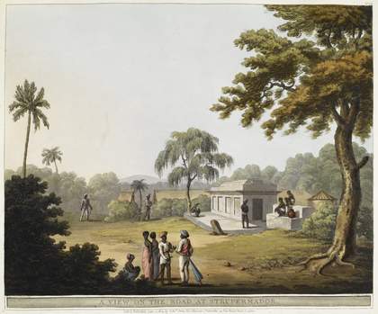 Henri Merke after James Hunter View on the Road at Struppermador 1804