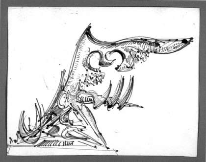 Fig.8 Theodore Roszak, Monument to Unknown Political Prisoner 1951–2