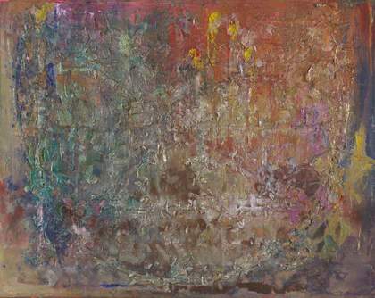 Fig.9 Frank Bowling, Spreadout Ron Kitaj 1984–6