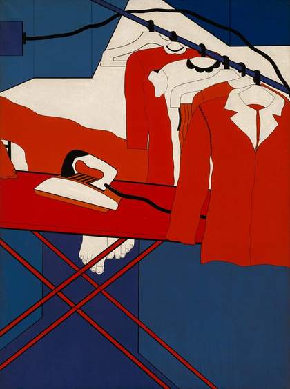 Fig.2 Wanda Pimental Involvement Series 1968 Vinyl on canvas 1300 x 980 mm Art Institute of Chicago, Chicago