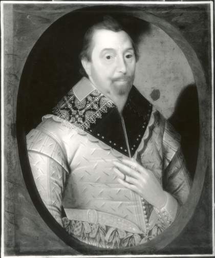 Fig.6 Infrared reflectograph of the whole painting