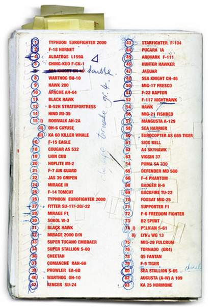 Fiona Banner All the World's Fighter Planes 2004