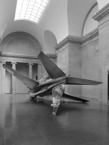 Fiona Banner, Jaguar 2010, Installation view, Tate Britain 2010
