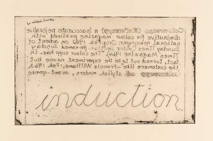 Barry Flanagan Colours Up (Induction) 1972