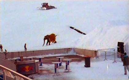 Film stills from Armin Linke video installation Alpi Film Project C