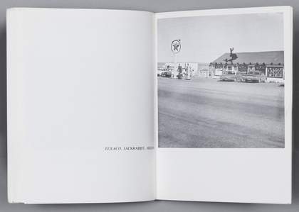 Edward Ruscha, Twentysix Gasoline Stations, 1963, 3rd edition, Los Angeles 1969
