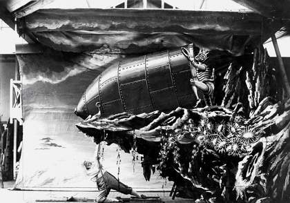 Georges Melies A Trip to the Moon circa 1902 Film set