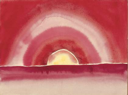 Georgia O'Keeffe, Sunrise, 1916