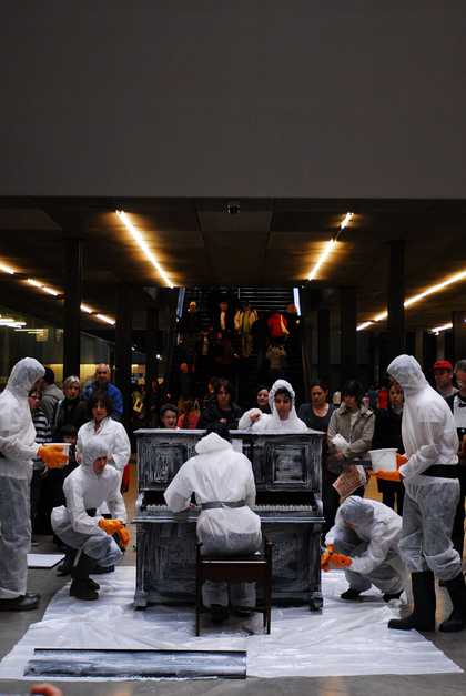 George Maciunas, Selection from 12 Piano Compositions for Nam June Paik 1962, performed at Tate Modern in 2008