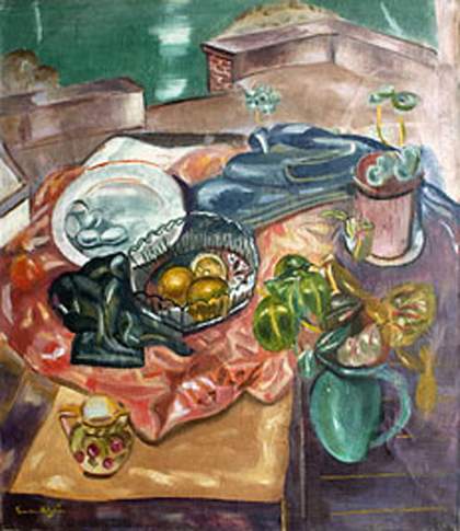 Frances Hodgkins Green Jug Jade Sea 