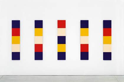 Ellsworth Kelly Red Yellow Blue White  1952