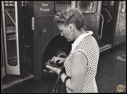 One of a series of nine photographs in Tate Archive from the Hackney Flashers project, A Day in the Life, c1974