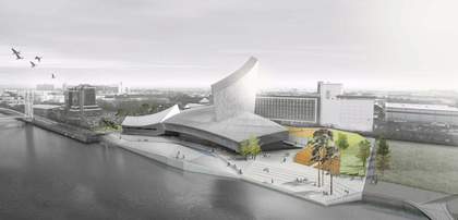 Daniel Libeskind Artists impression of the Imperial War Museum North