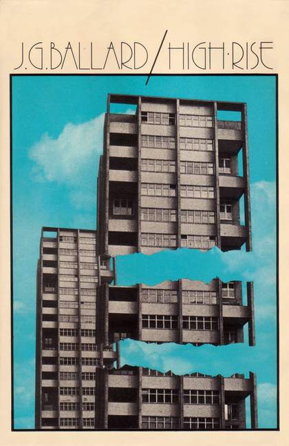 J G Ballard High Rise 1975 Book cover design