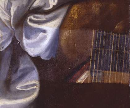 John Hayls A Portrait of a Lady and a Boy with Pan