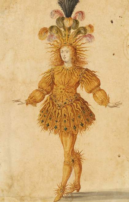 Henri Gissey Louis XIV as Apollo 1653