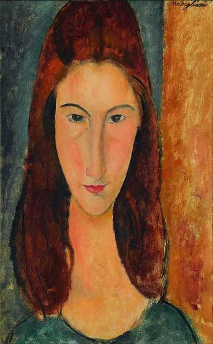 Amedeo Modigliani Jeanne Hébuterne 1919, private collection