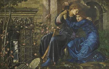 Sir Edward Coley Burne-Jones Love Among the Ruins 1870-1873