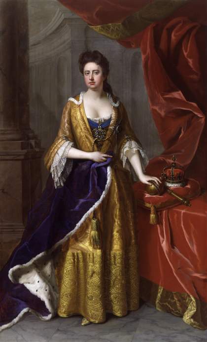 Michael Dahl Queen Anne c.1702 National Portrait Gallery, London