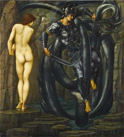 Sir Edward Coley Burne-Jones The Doom Fulfilled 1888