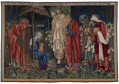 Sir Edward Coley Burne-Jones, Bt. & William Morris The Adoration of Magi 1894