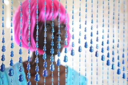 Still from Phyllis (2010) video by Zina Saro-Wiwa, screening at Tate Britain, 18 January 2016
