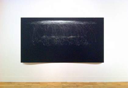 Installation shot of Susan Morris: Untitled Motion Capture Drawings, Art Exchange, University of Essex, 2012