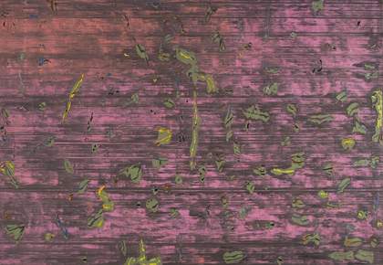 Jack Whitten, Asa’s Palace, 1973, acrylic paint on canvas, 273.1 × 392.4 cm - © Jack Whitten, courtesy the artist and Hauser & Wirth, photo: Christopher Burke