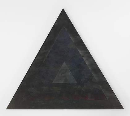 Jack Whitten, Homage to Malcolm, 1970, acrylic paint on canvas, 255.3 × 303.5 cm - © Jack Whitten, courtesy the artist and Hauser & Wirth