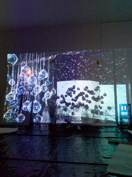 Joan Jonas, Draw Without Looking 2013