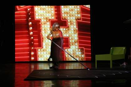 Joan Jonas, Helen in Egypt: Lines in the Sand 2004