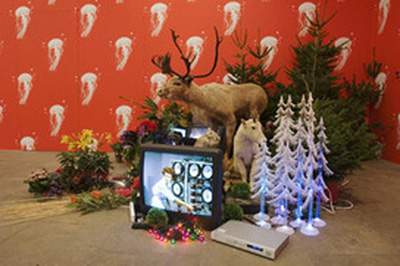 John Armleder Installation view at Tate Liverpool 2006 one