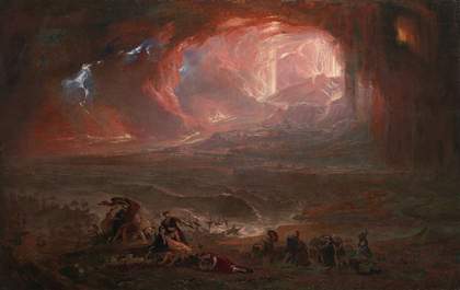 John Martin The Destruction of Pompeii and Herculaneum