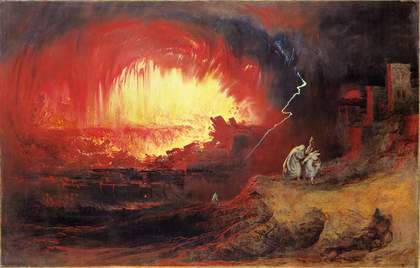 John Martin The Destruction of Sodom and Gomorrah 1852